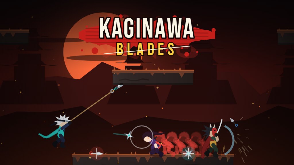 Kaginawa Blades — ninja platform arena fighter